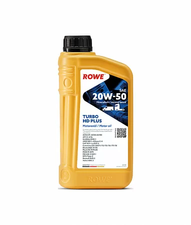 ROWE HIGHTEC TURBO HD SAE 20W-50 PLUS