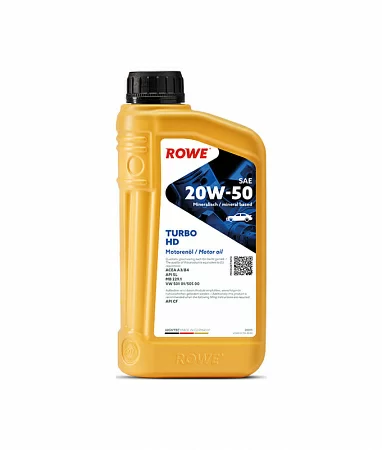 ROWE HIGHTEC TURBO HD SAE 20W-50