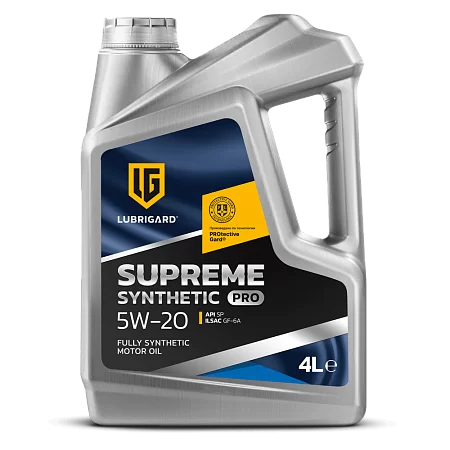 LUBRIGARD SUPREME SYNTHETIC PRO 5W-20