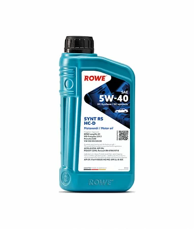 ROWE HIGHTEC SYNT RS SAE 5W-40 HC-D