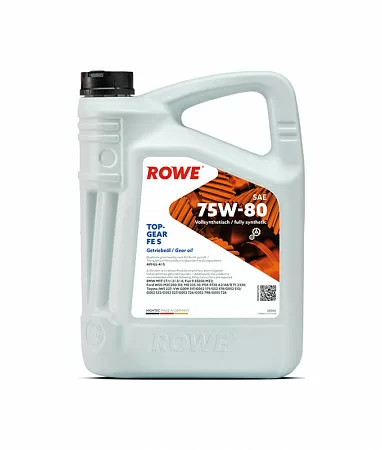 ROWE HIGHTEC TOPGEAR FE SAE 75W-80 S ROWE HIGHTEC TOPGEAR FE SAE 75W-80 S